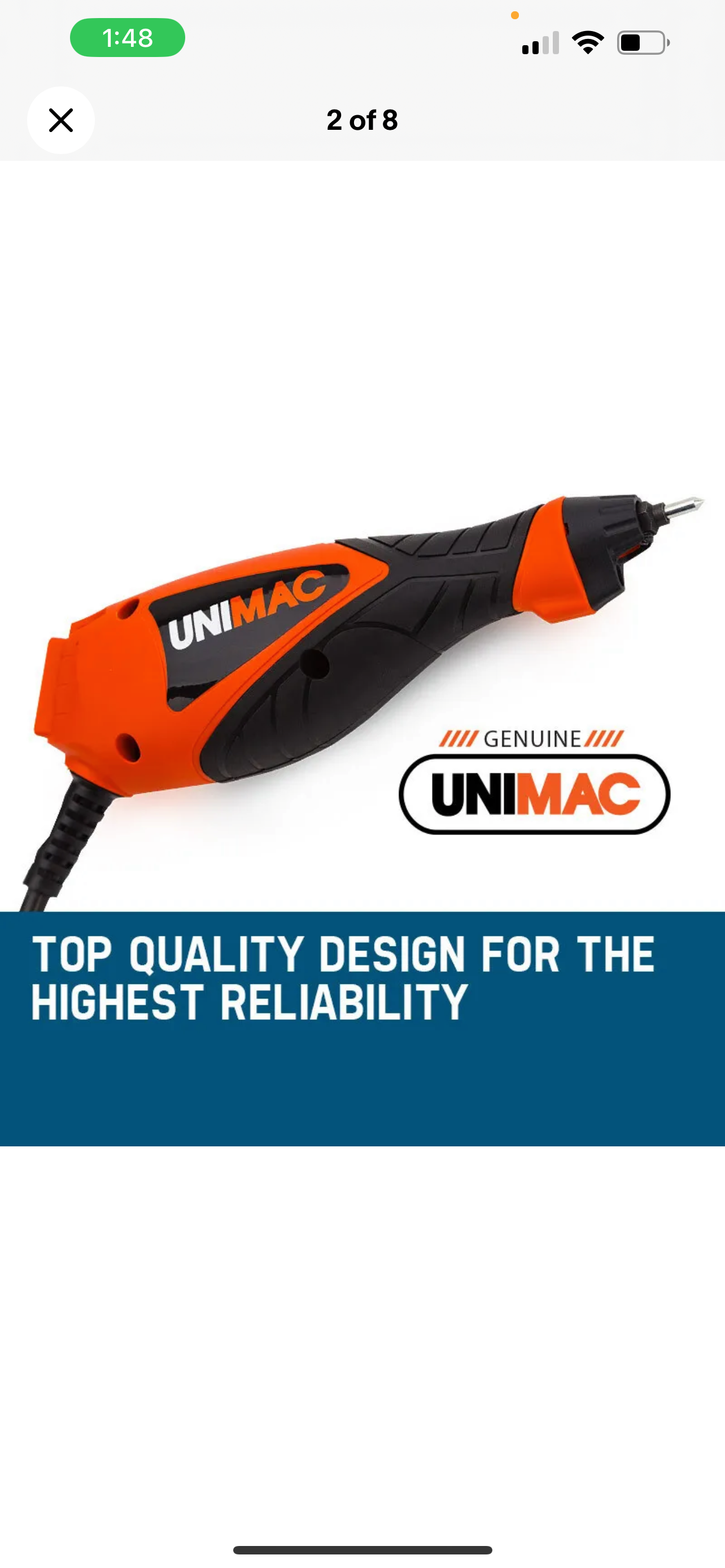 UNIMAC Engraving Tool - Electric Engraver Stencils Precision Hand Held