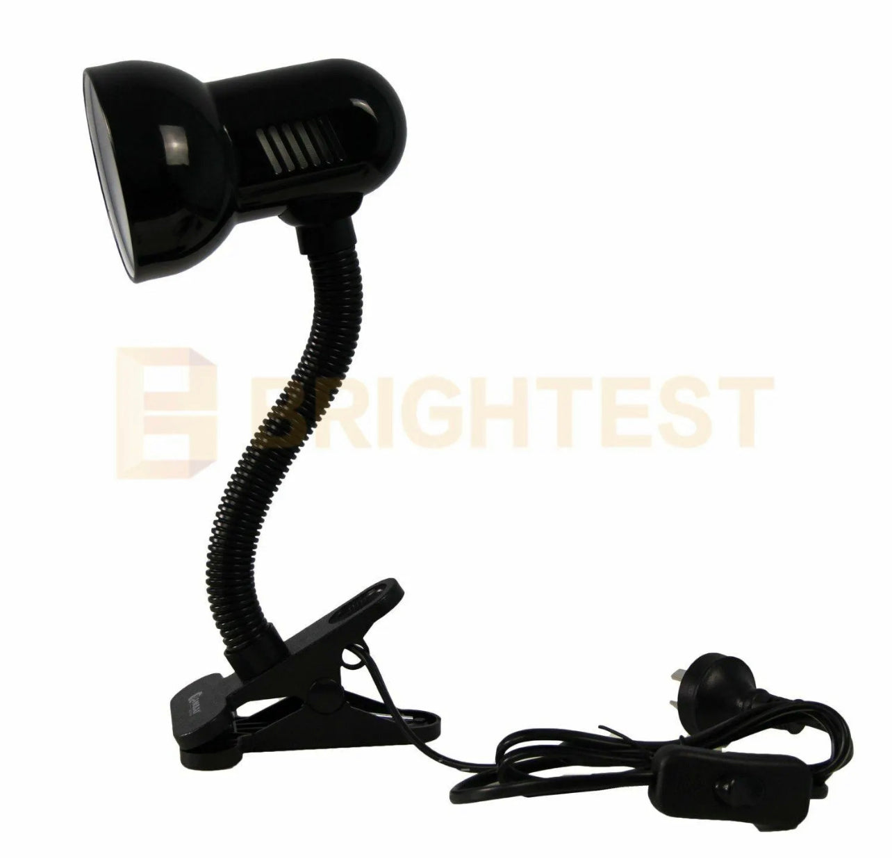 Clip On Clamp Desk Lamp Adjustable Flexible Neck Table Work Student Study Light