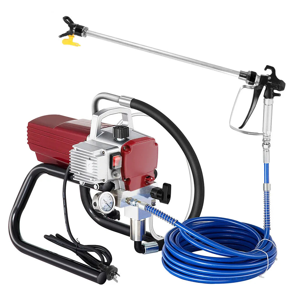 Airless Paint Sprayer Airless Spray Gun 3300PSI Painting Machine 2.2 L/MIN 1800W