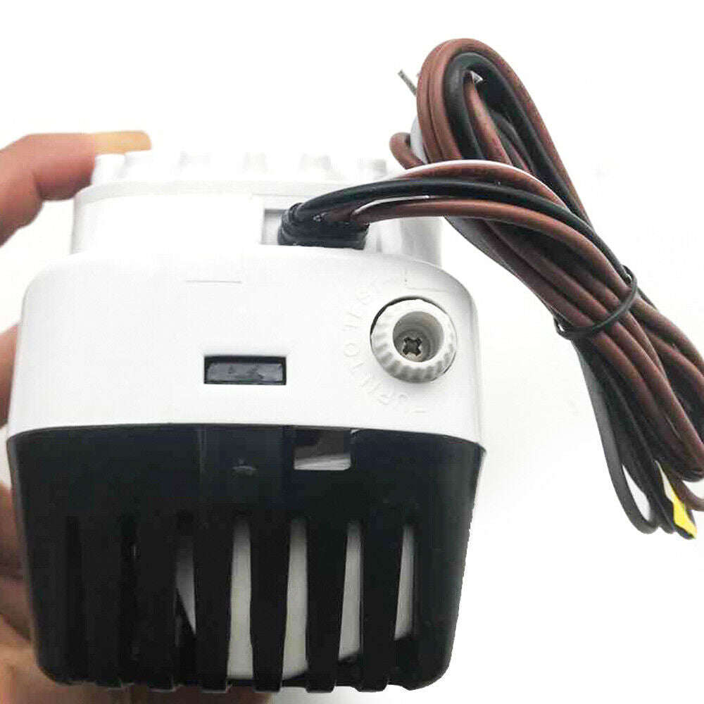 12V Boat Automatic Submersible Bilge Water Pump 750GPH Auto With Float Switch