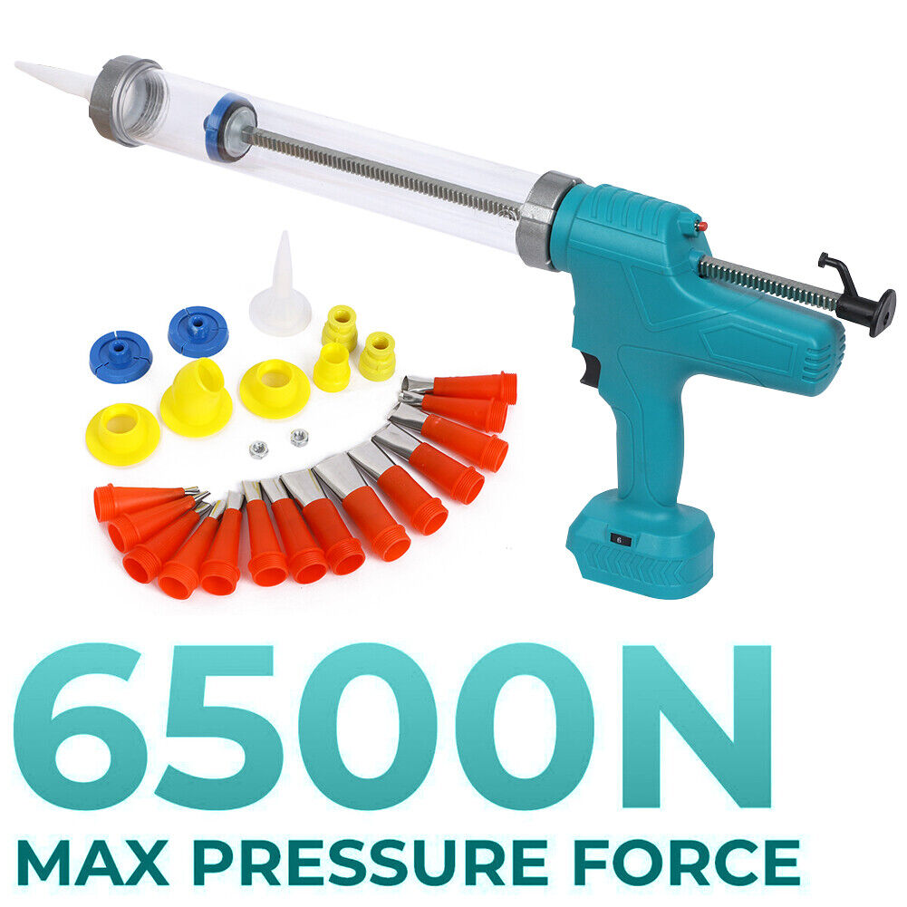 For Makita 18V without Battery Cordless Sausage Cartridge Caulking Gun 300/600ML