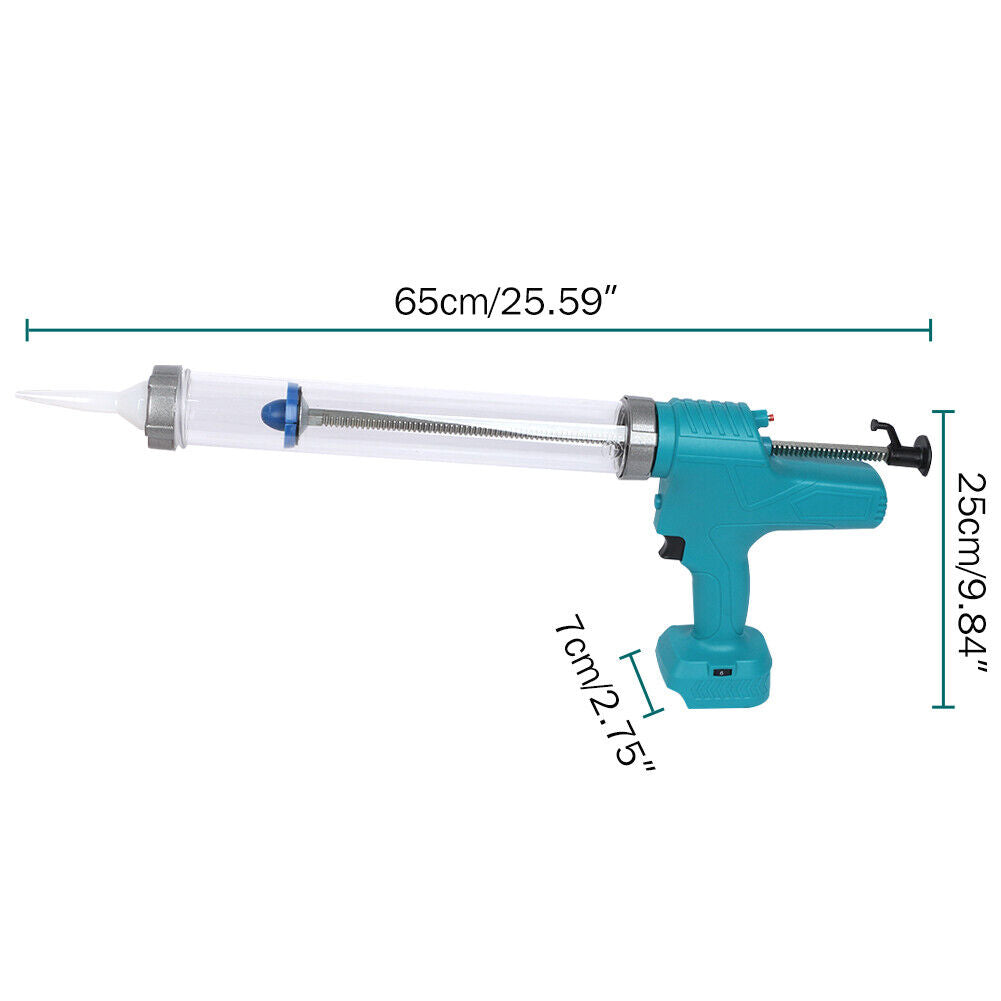 For Makita 18V without Battery Cordless Sausage Cartridge Caulking Gun 300/600ML