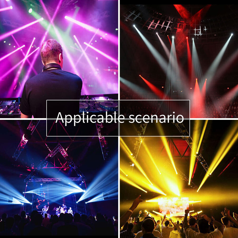 1240 Patterns LED RGB Laser Projector Stage Light DJ Disco Party KTV Club Lights