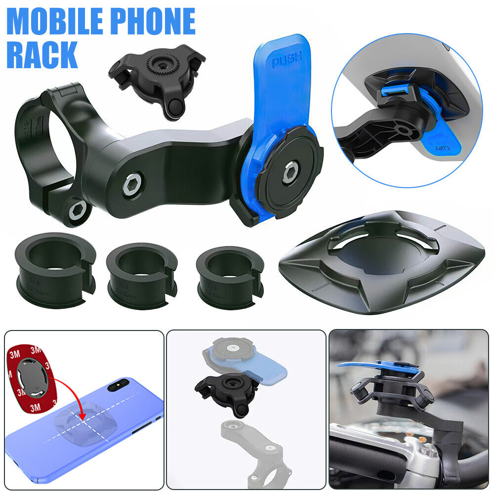 For Quad Lock Compatible Bike Motorcycle Phone Mount Holder Handlebar Mount AU