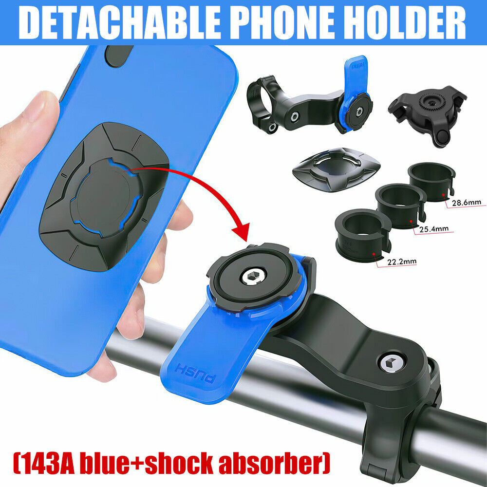 For Quad Lock Compatible Bike Motorcycle Phone Mount Holder Handlebar Mount AU