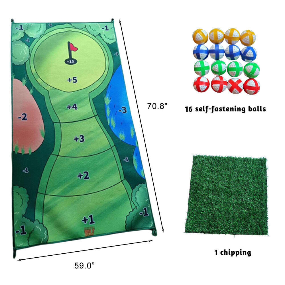 The Indoor Casual Golf Game Set Golf Putting Royale Golf Game Golf Hitting Mats