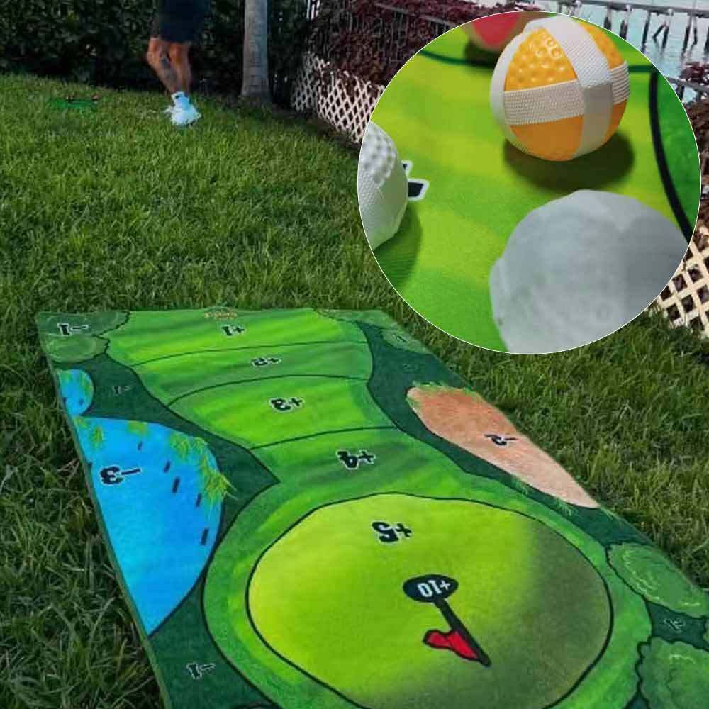 The Indoor Casual Golf Game Set Golf Putting Royale Golf Game Golf Hitting Mats