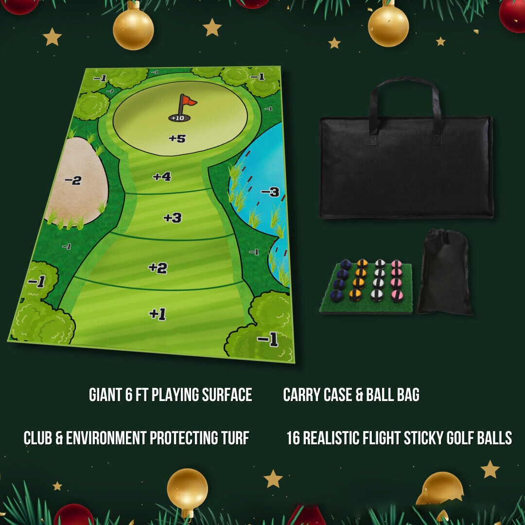 The Indoor Casual Golf Game Set Golf Putting Royale Golf Game Golf Hitting Mats