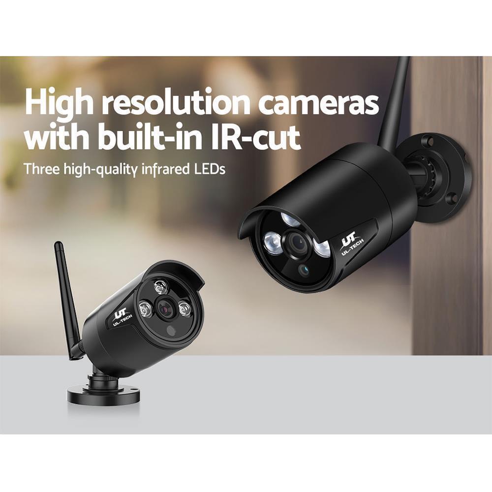 UL-tech CCTV System Camera Wireless Set For DVR Outdoor 3MP Long Range Day Night