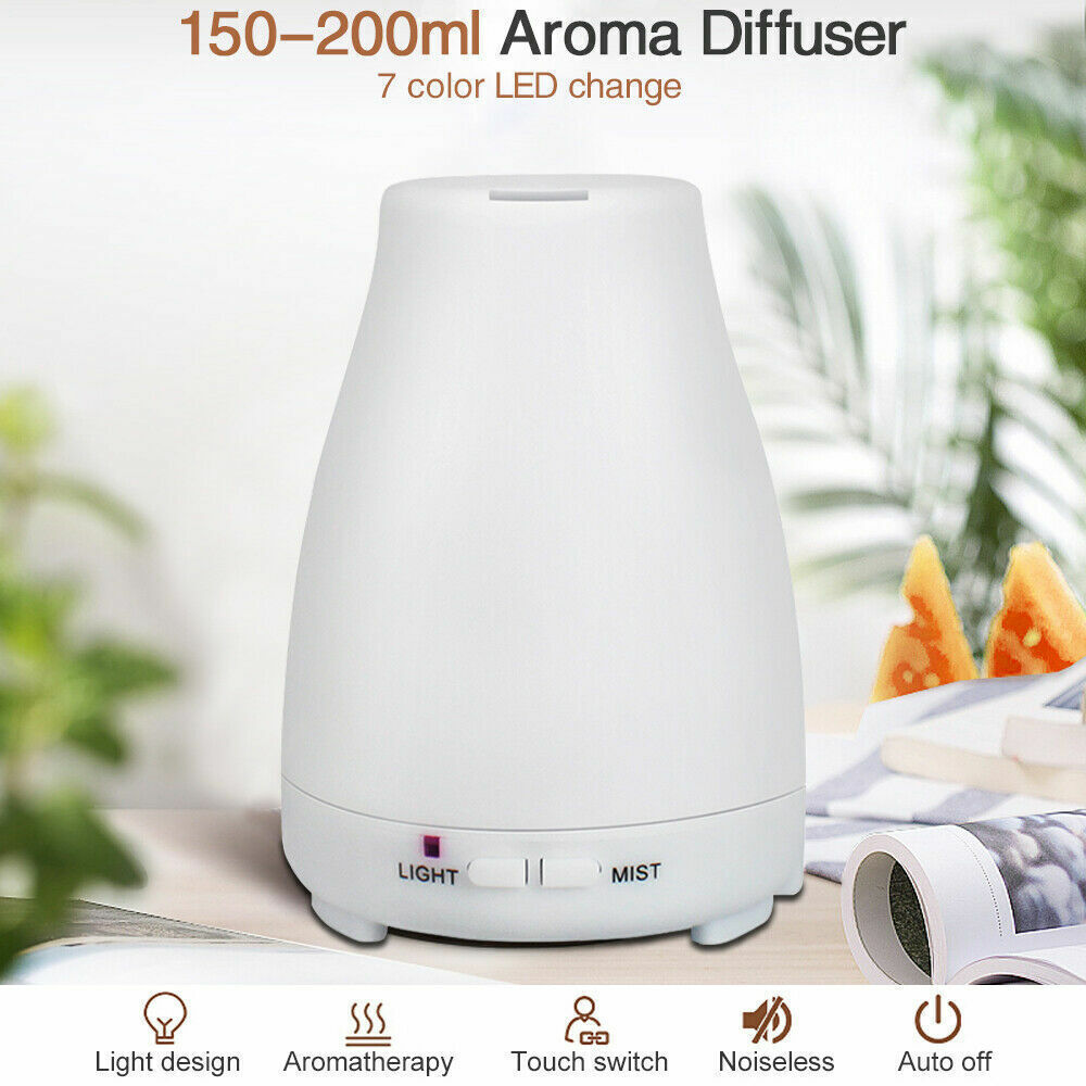 Essential Oil Humidifier Ultrasonic Air Diffuser Aroma Aromatherapy Air Purifier