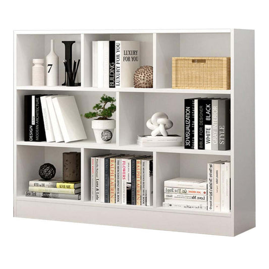 Foret Bookshelf Bookcase Book Shelf Display Shelves Storage Stand Rack Cabinet W