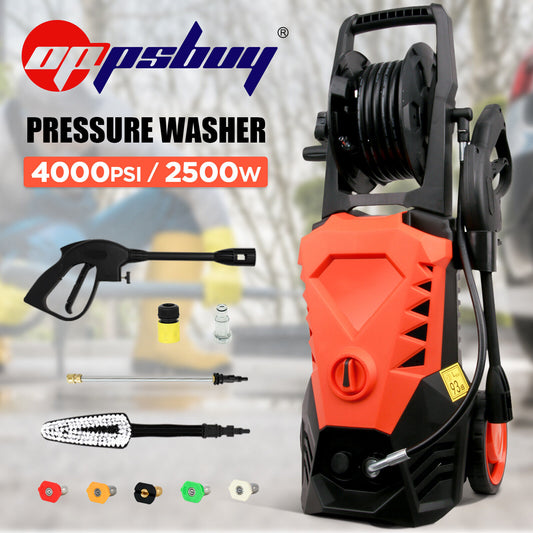 4000PSI High Pressure Washer Cleaner Universal Electric Water Gurney 10M Hose