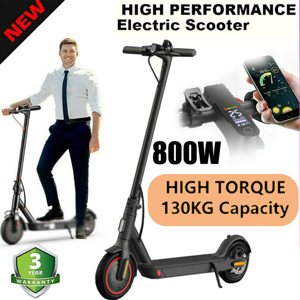 2024 Portable 900W 40KM/H 50KM Electric Scooter Adult Foldable Travel E Bike APP