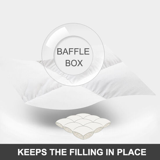 ALL SIZE 1000GSM Bamboo Fibre Pillowtop Mattress Topper Pad Underlay