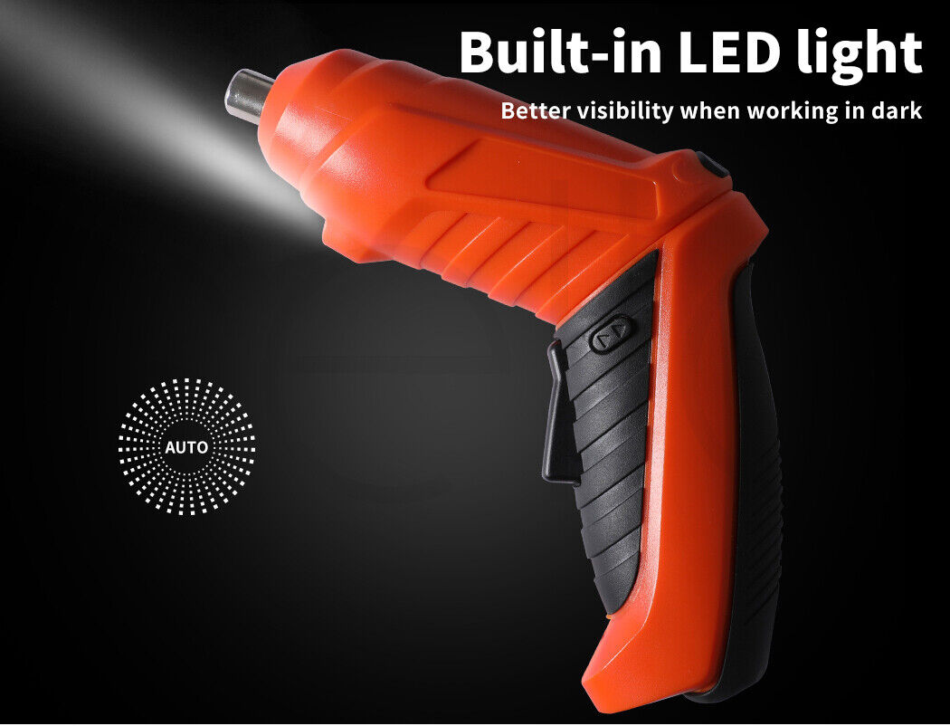 Traderight Cordless Screwdriver Electric Drill Magnetic Screw Driver Precision