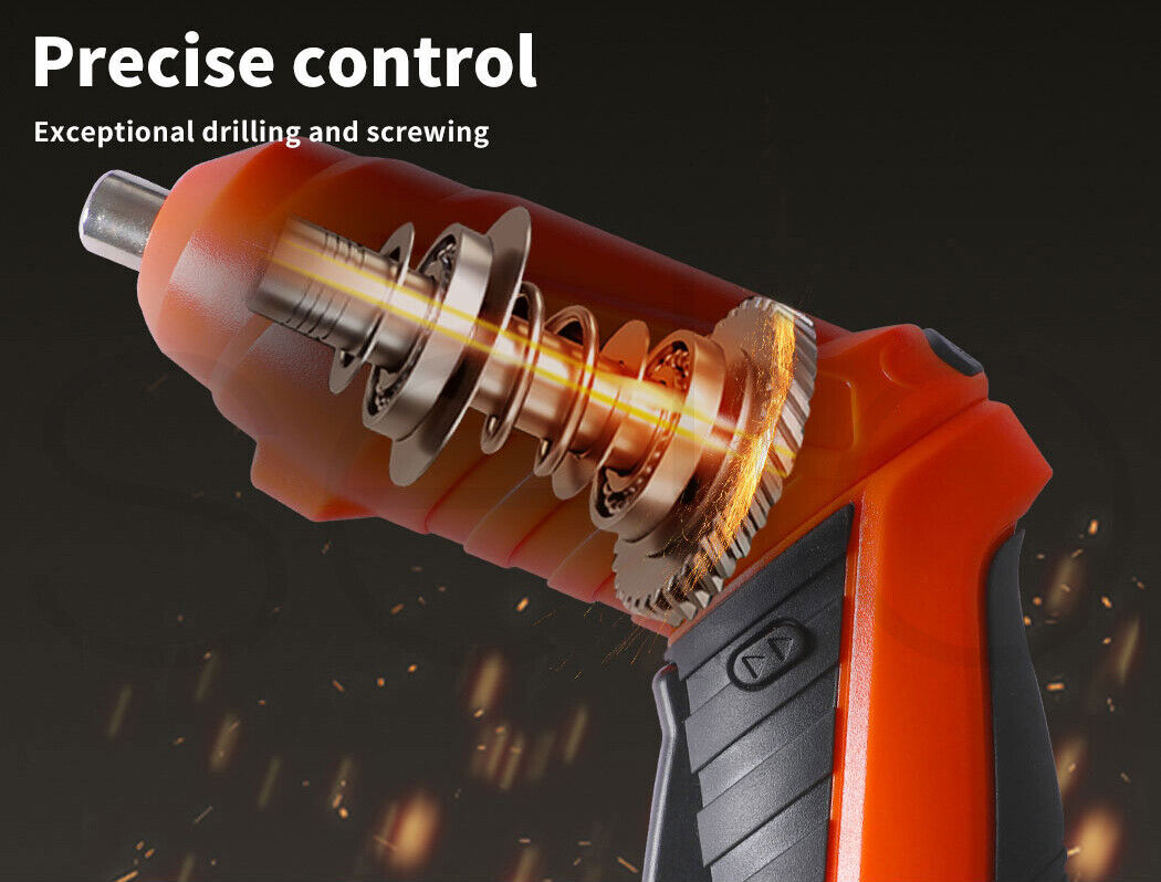 Traderight Cordless Screwdriver Electric Drill Magnetic Screw Driver Precision