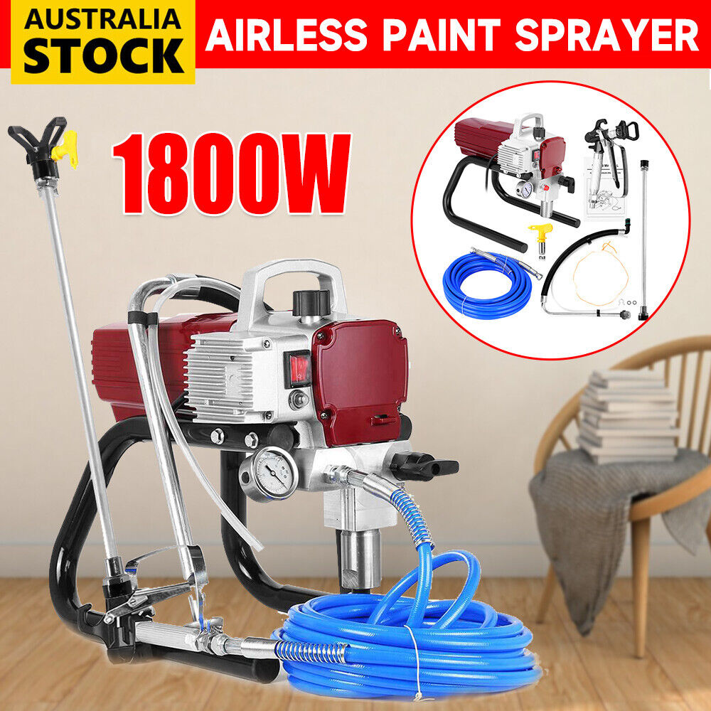 Airless Paint Sprayer Airless Spray Gun 3300PSI Painting Machine 2.2 L/MIN 1800W