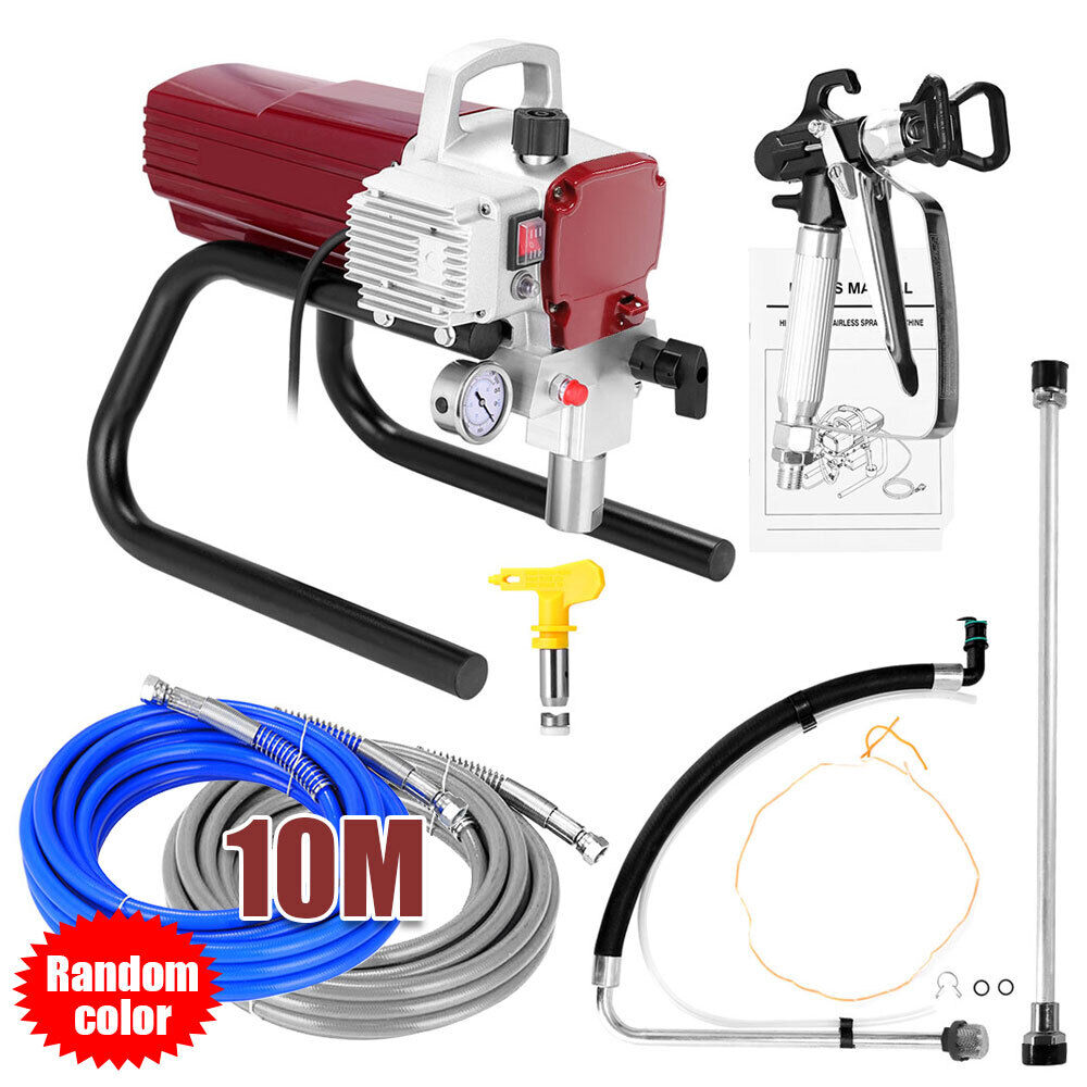 Airless Paint Sprayer Airless Spray Gun 3300PSI Painting Machine 2.2 L/MIN 1800W