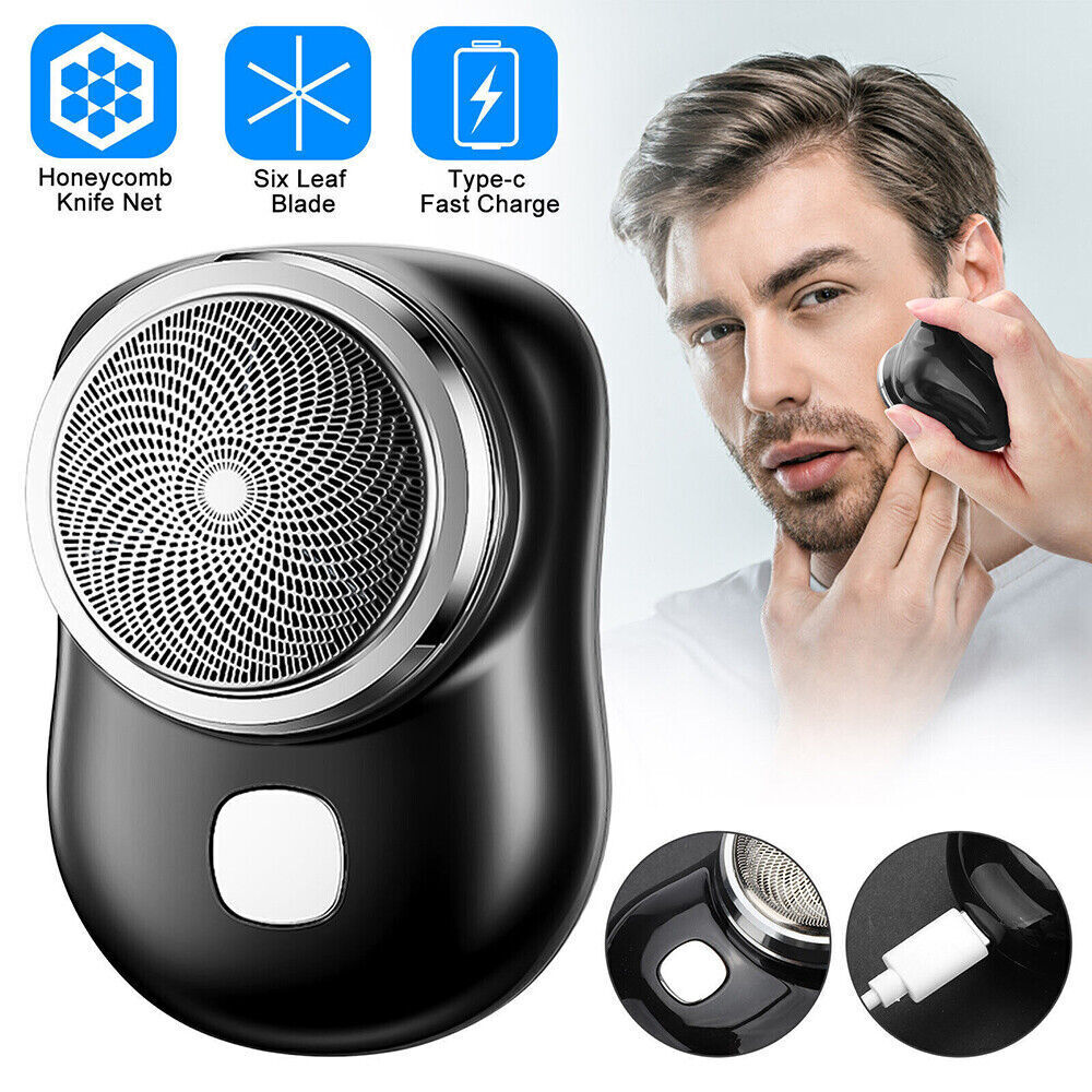 LCD Rechargeable Portable Electric Shaver Mini-Shave For Man Razor Business AU