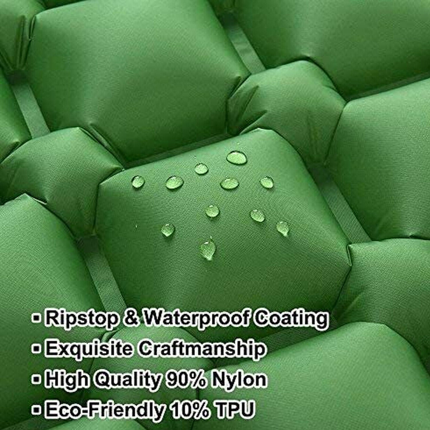 Self Inflating Mattress Camping Hiking Airbed Mat Sleeping with Pillow Bag Camp.