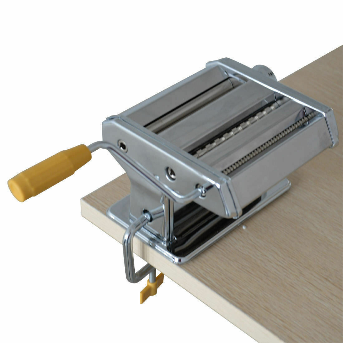 New Pasta Noodle Maker Machine Cutter For Fresh Spaghetti Thickness Settings