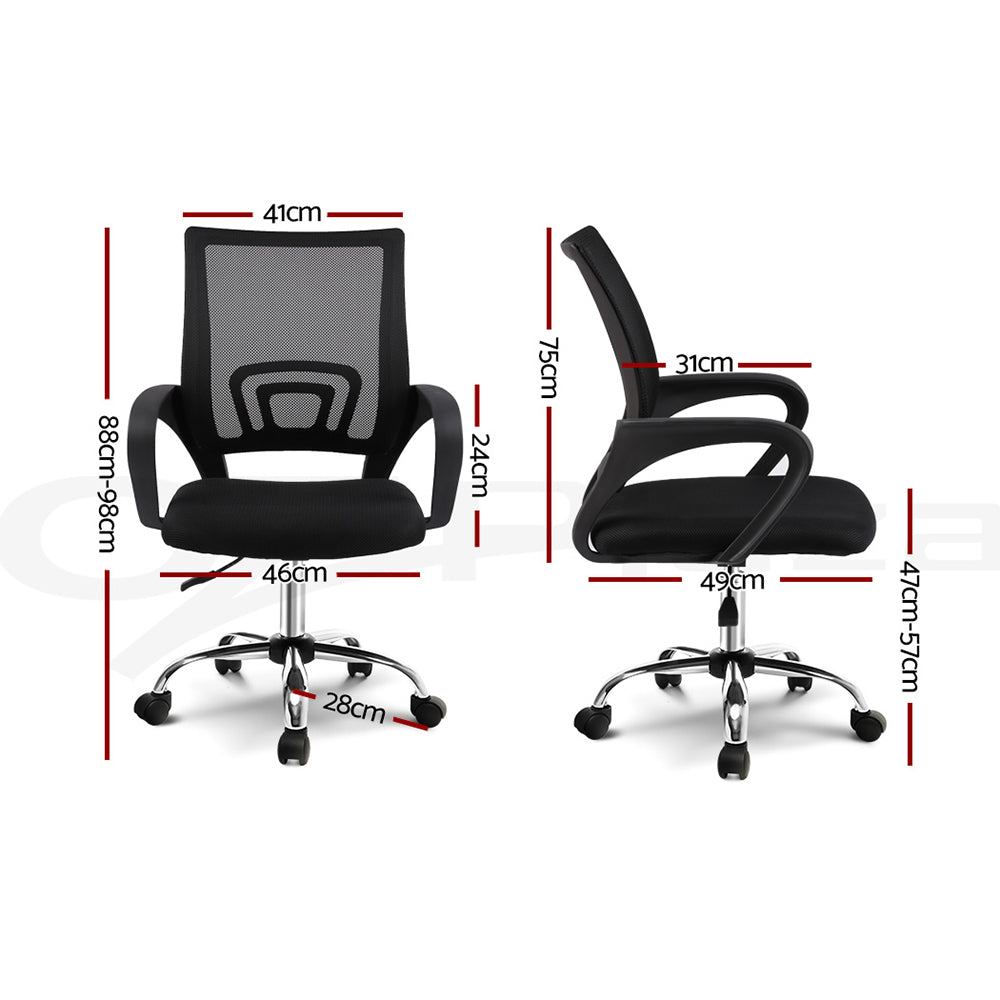 Artiss Gaming Office Chair Computer Mesh Office Chairs Executive Black Grey