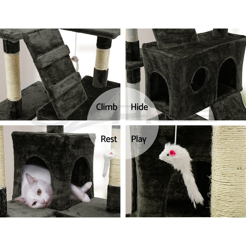 Cat Tree Trees Scratching Post Scratcher Tower Condo House 180cm