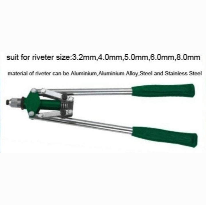 20" Blind Rivet Gun Manual Riveter Double Handle Nail Gun Hand Riveter-85317