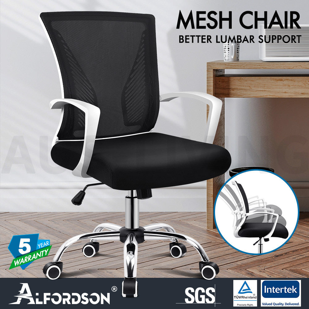 ALFORDSON Gaming Chair Office Racing Executive Footrest Computer Seat PU Leather