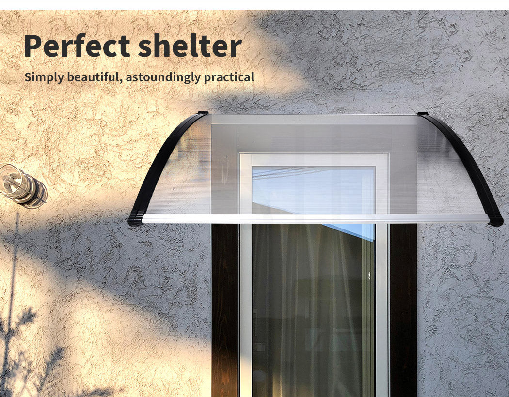 Mountview Window Door Awning Outdoor Canopy Patio Shield Rain Cover 1M X 1.2-6M