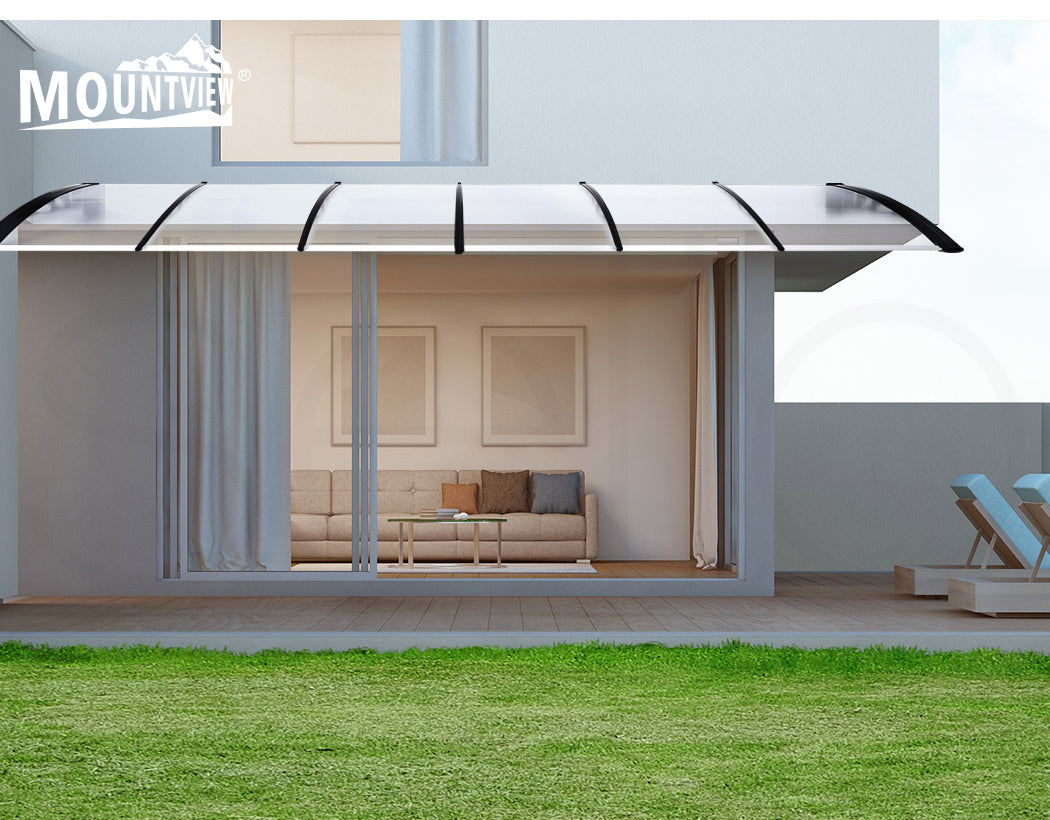 Mountview Window Door Awning Outdoor Canopy Patio Shield Rain Cover 1M X 1.2-6M