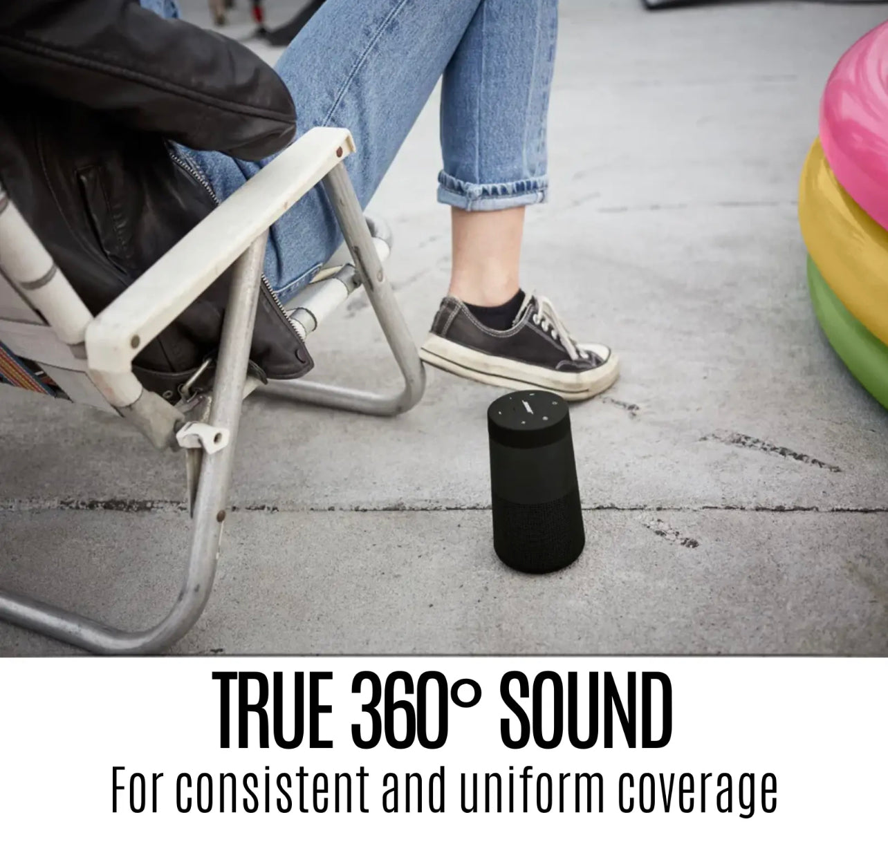 Bose SoundLink Revolve Portable Bluetooth 360° True Sound Speaker System Black