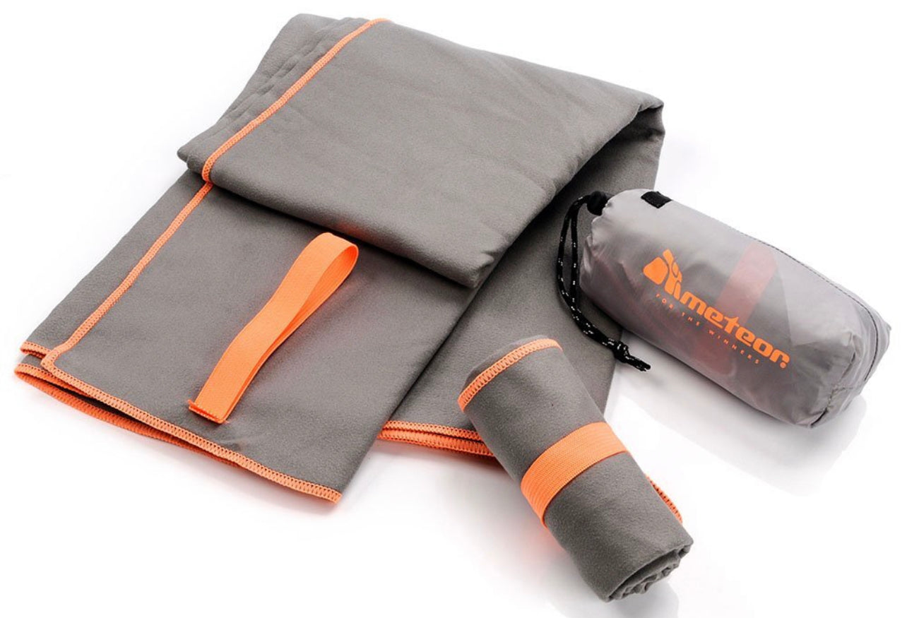 METEOR Quick Dry Microfiber Gym Sport Towel Fast Absorbent Beach Outdoor Light