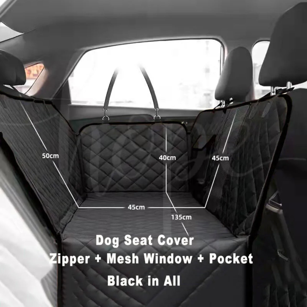 Pet Car dog Seat Cover Hammock NonSlip Protector Mat Waterproof Cat Dog Backseat