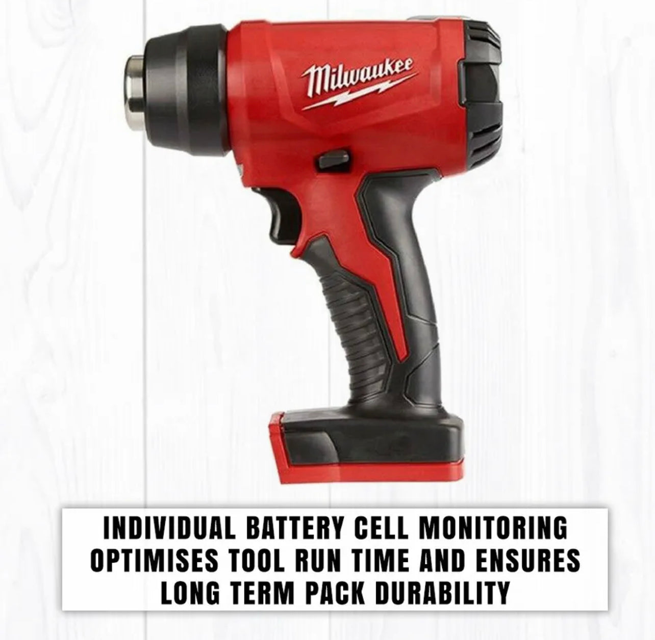 Milwaukee M18BHG-0 18V RedLithium Cordless M18 Compact Heat Gun - Skin Tool Only