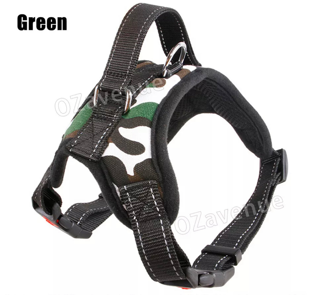 No-pull Dog Harness Pet Puppy Large Dog Vest Adjustable Padded Handle S->XL MEL