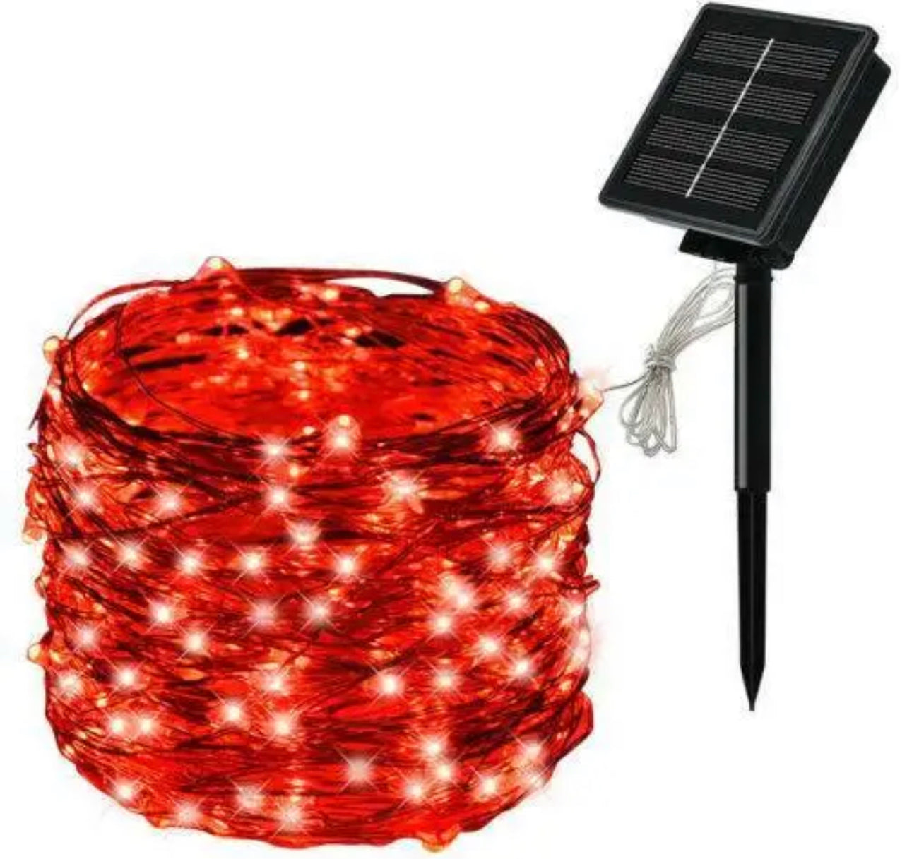 100/300LED Solar String Lights Fairy Garden Outdoor Christmas Party 2023