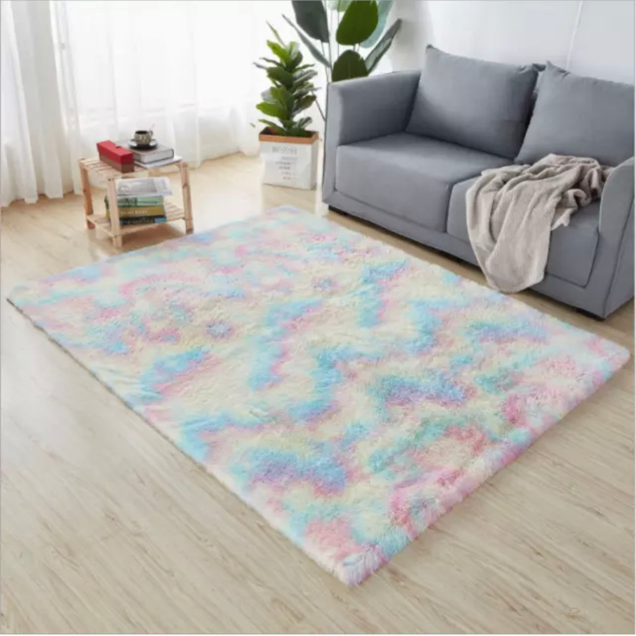 Fluffy Faux Fur Sheepskin Rug Non Slip Large Floor Carpet Rugs Mat Plush Soft AU (1)