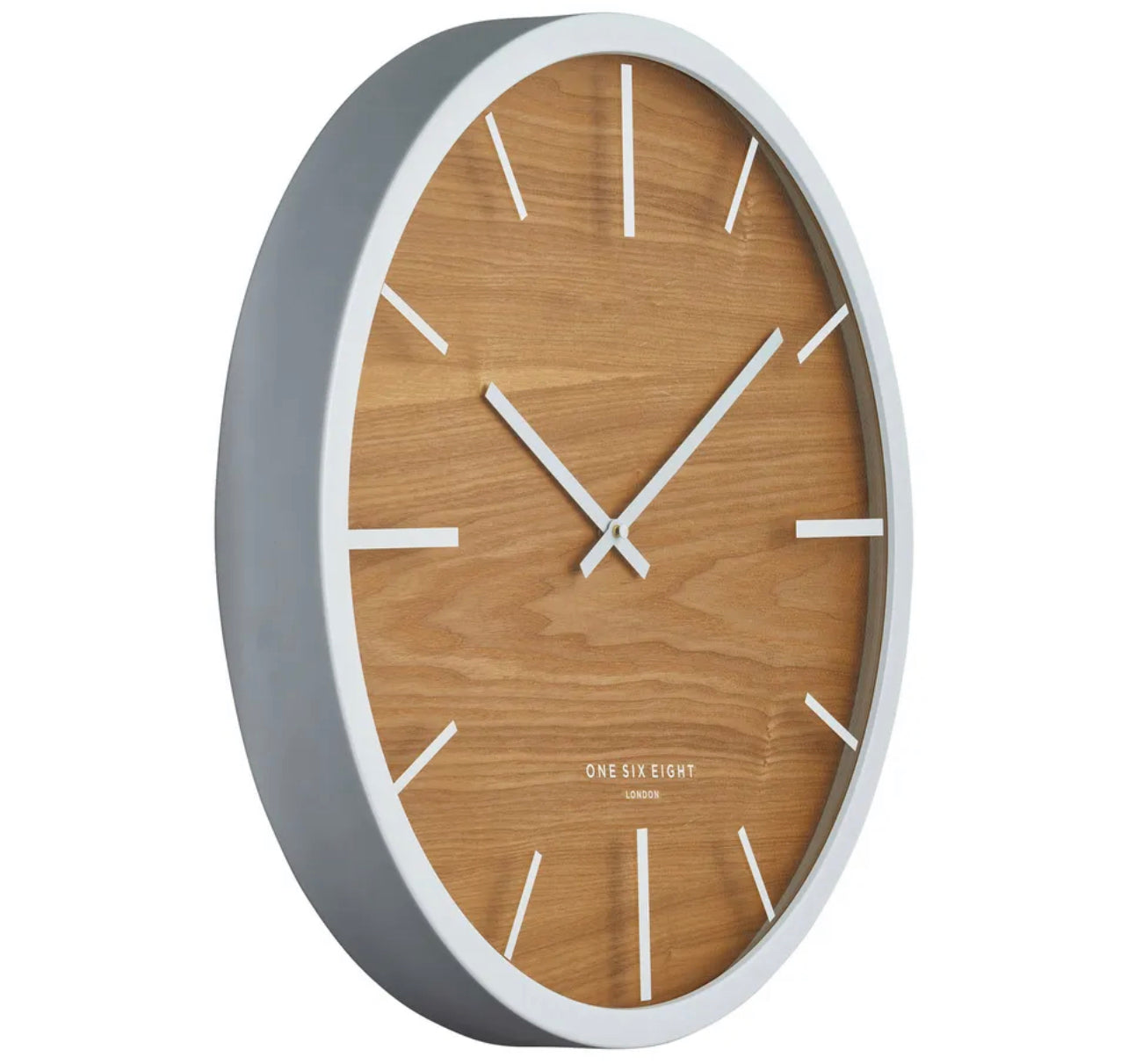 NEW Willow Silent Wall Clock 30cm by PS Home and Living