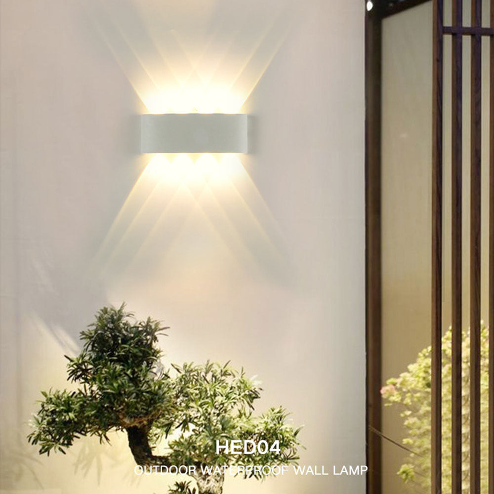 Waterproof Modern Wall Light LED Wall Lamp Sconce Up Down Indoor Outdoor Decor