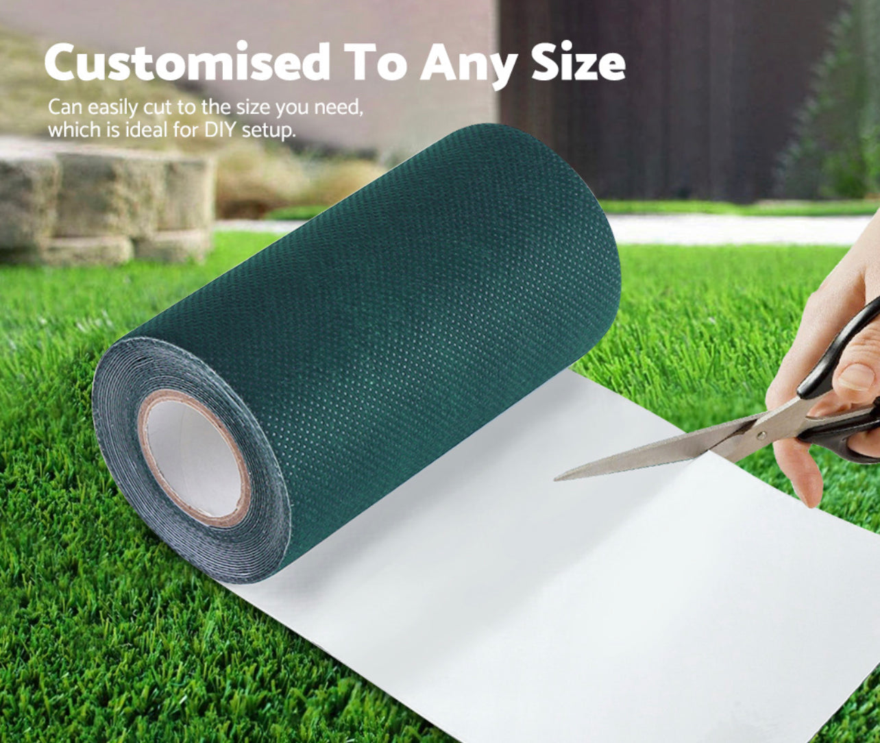 MOBI Artificial Grass 10mm 17mm 30mm Synthetic Fake Lawn Turf Joining Tape