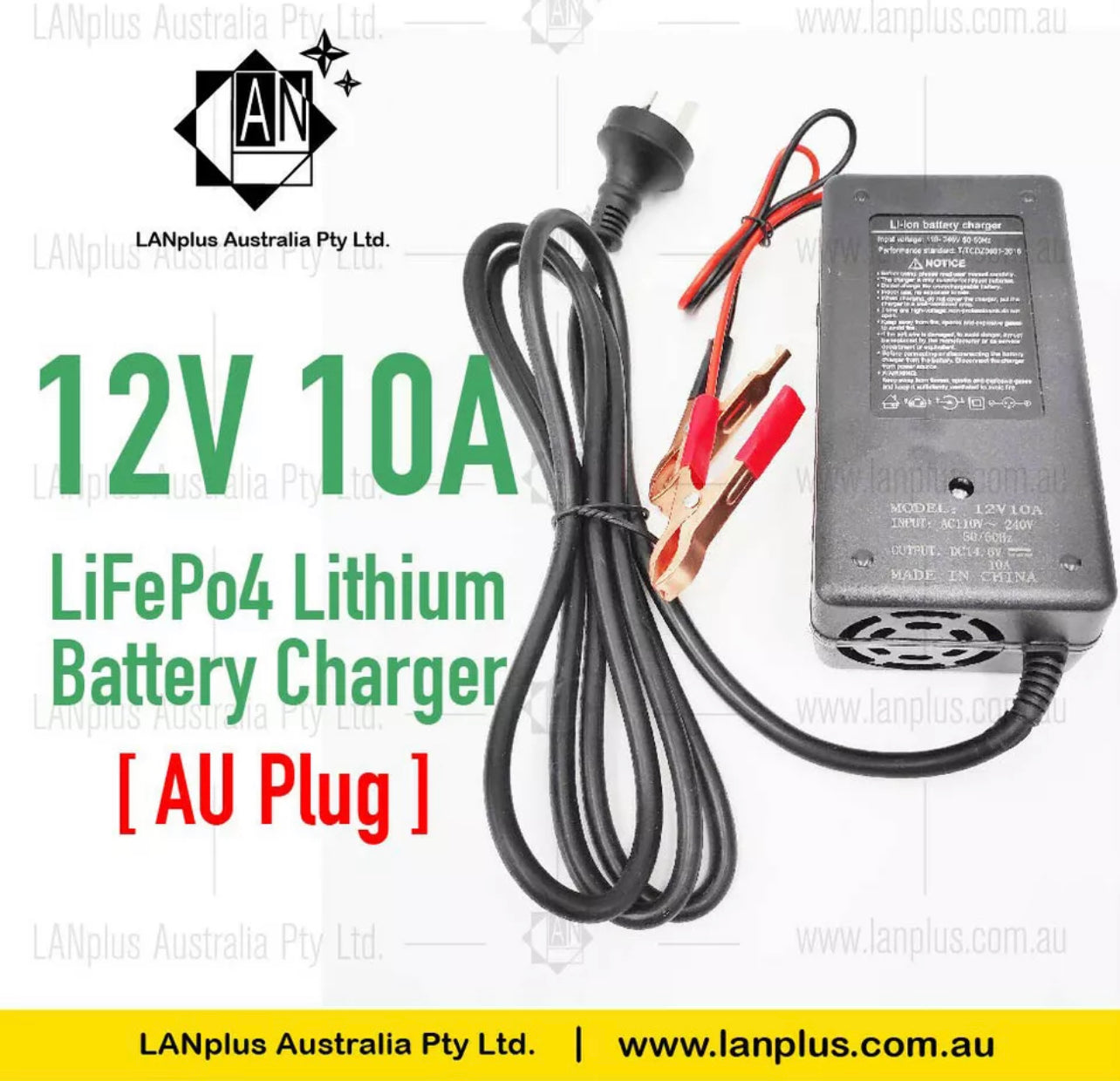 12V 10A Lifepo4 lithium Li-ion Battery Charger Supply Switching power supply