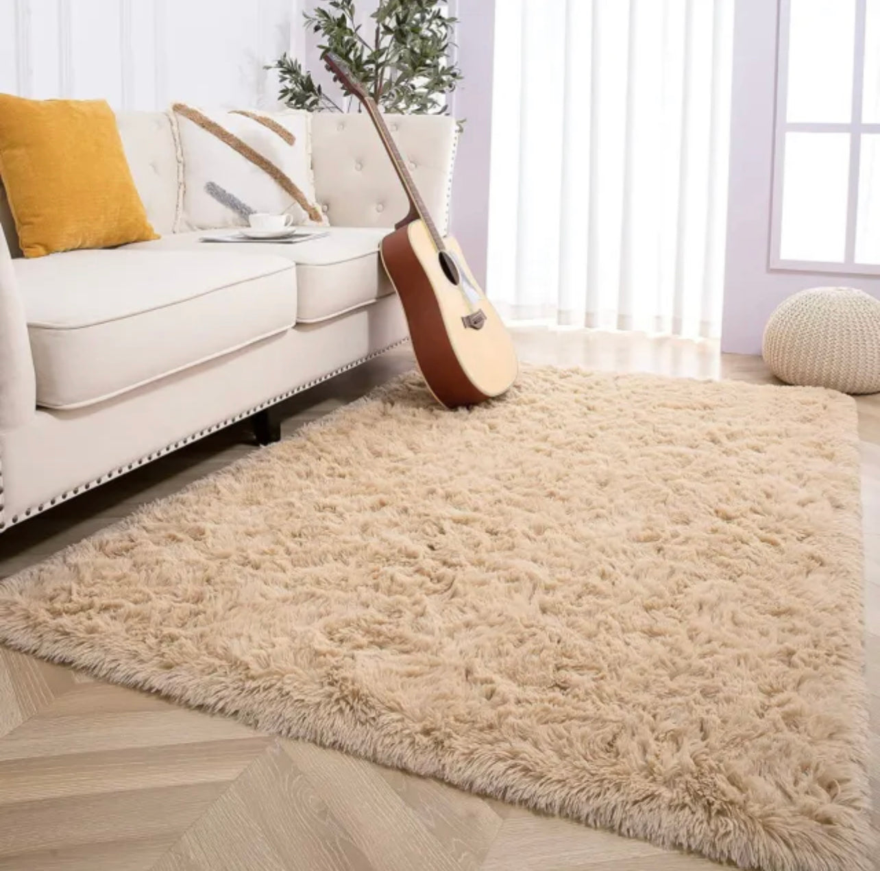 XL Extra Large Plush Luxury Shag Rug Carpet Mat (200 x 300cm)