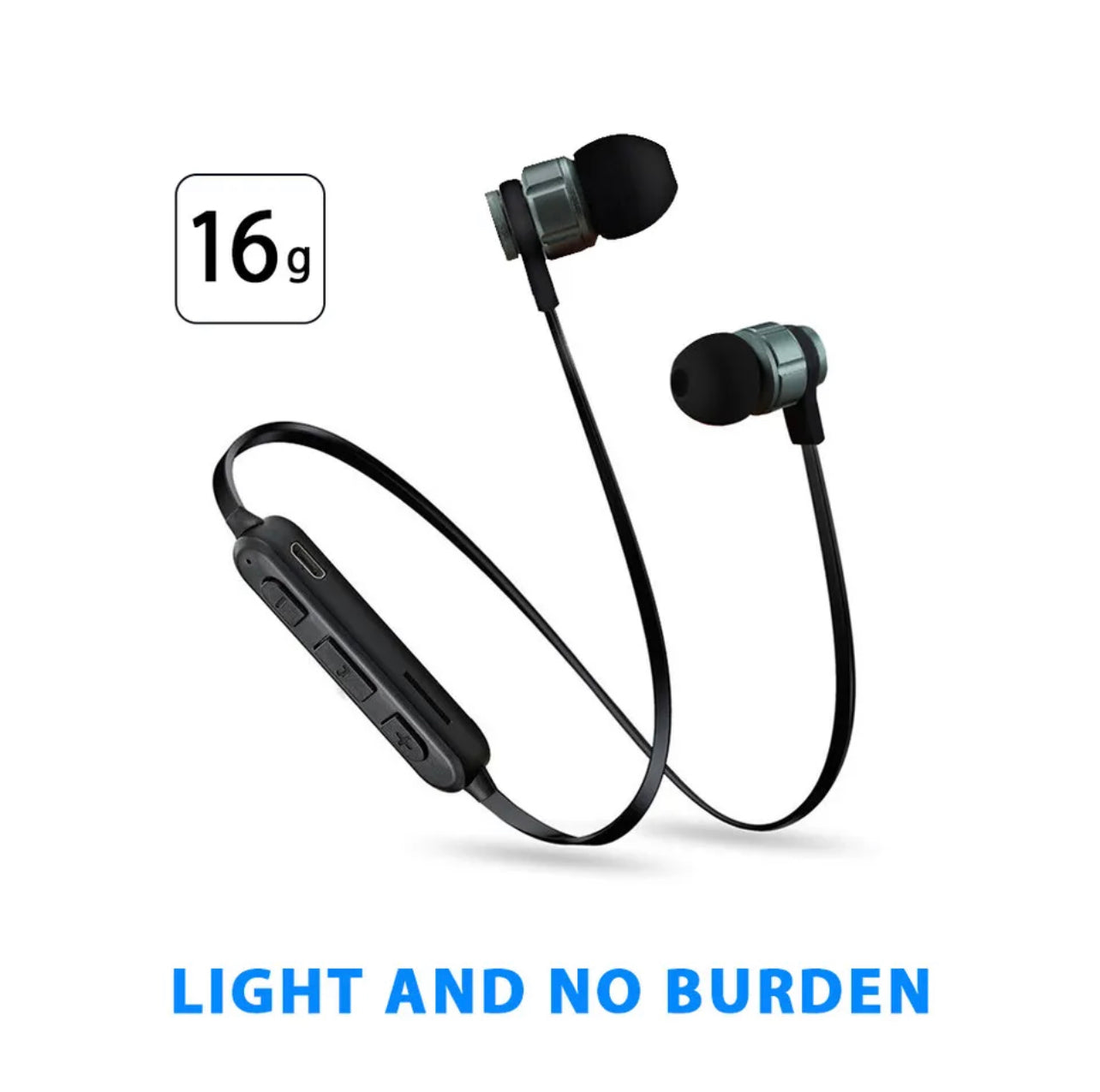 Sweatproof Wireless Bluetooth Earphones Headphones Sport Gym