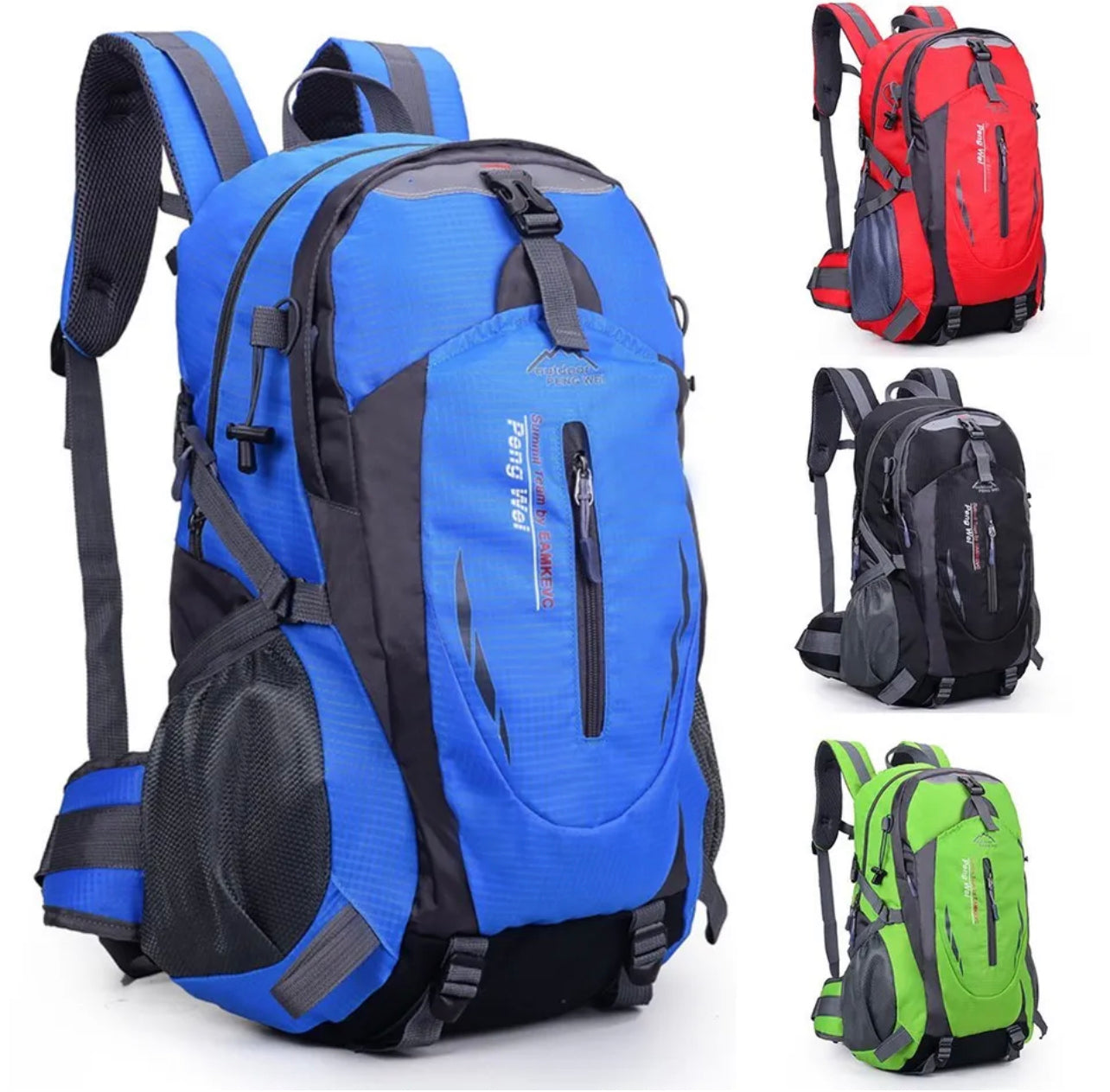 40L Large Waterproof Hiking Camping Bag Travel Backpack Outdoor Luggage Rucksack