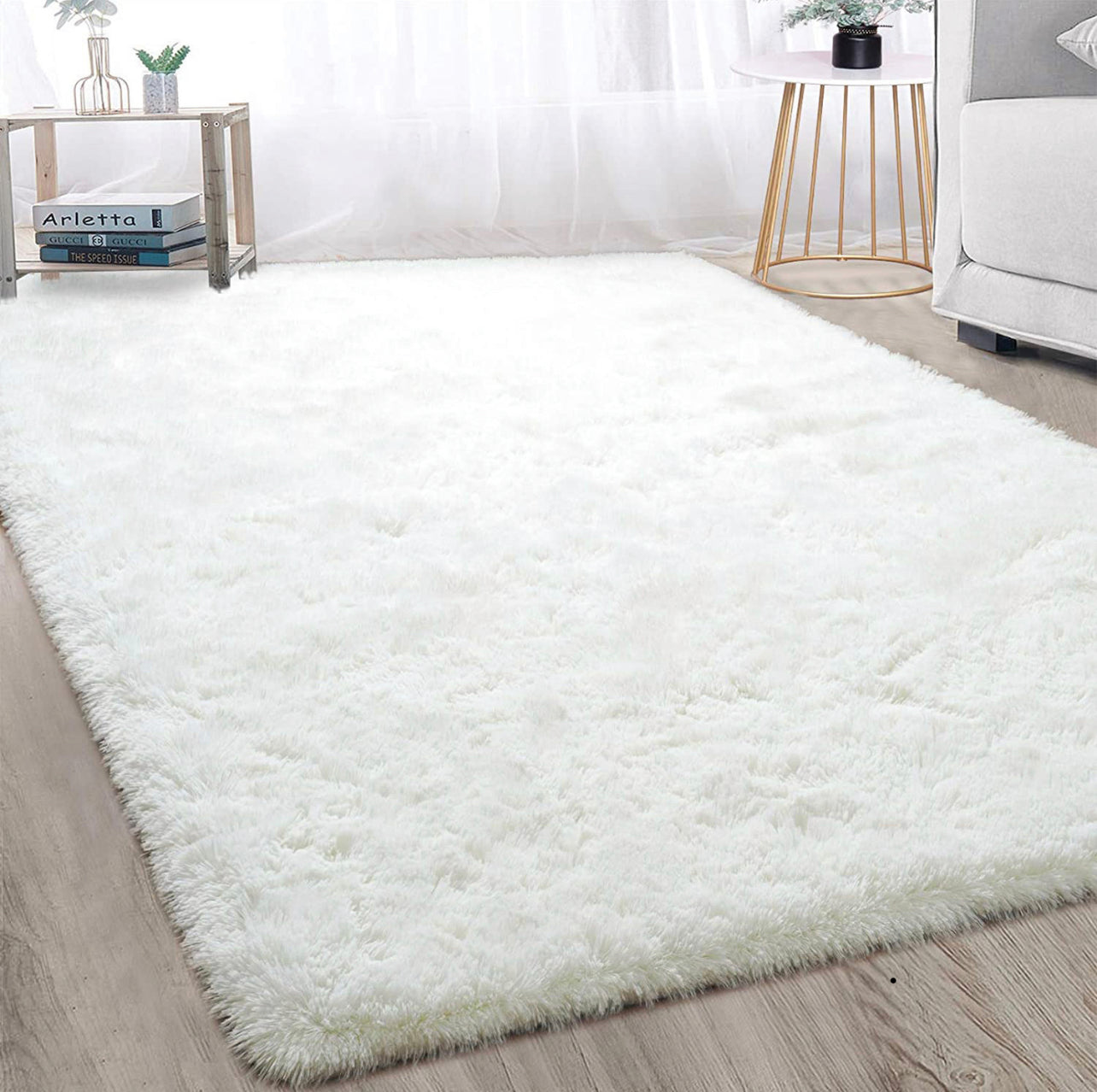 XL Extra Large Plush Luxury Shag Rug Carpet Mat (200 x 300cm)