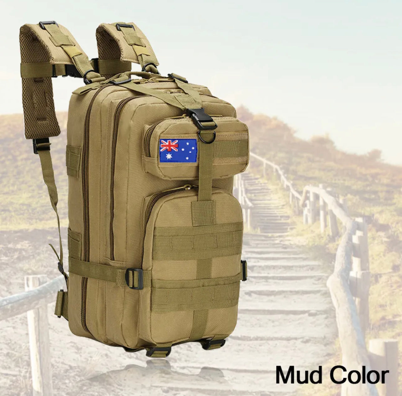 30L HIKING MILITARY TACTICAL RUCKSACK CAMPING BACKPACK BAG CYCLING OUTDOOR