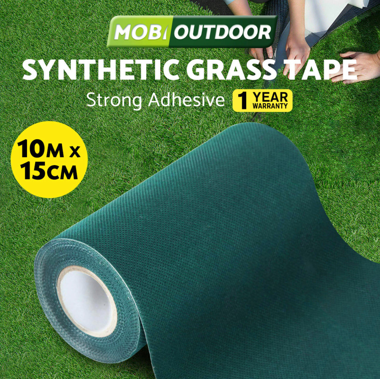 MOBI Artificial Grass 10mm 17mm 30mm Synthetic Fake Lawn Turf Joining Tape