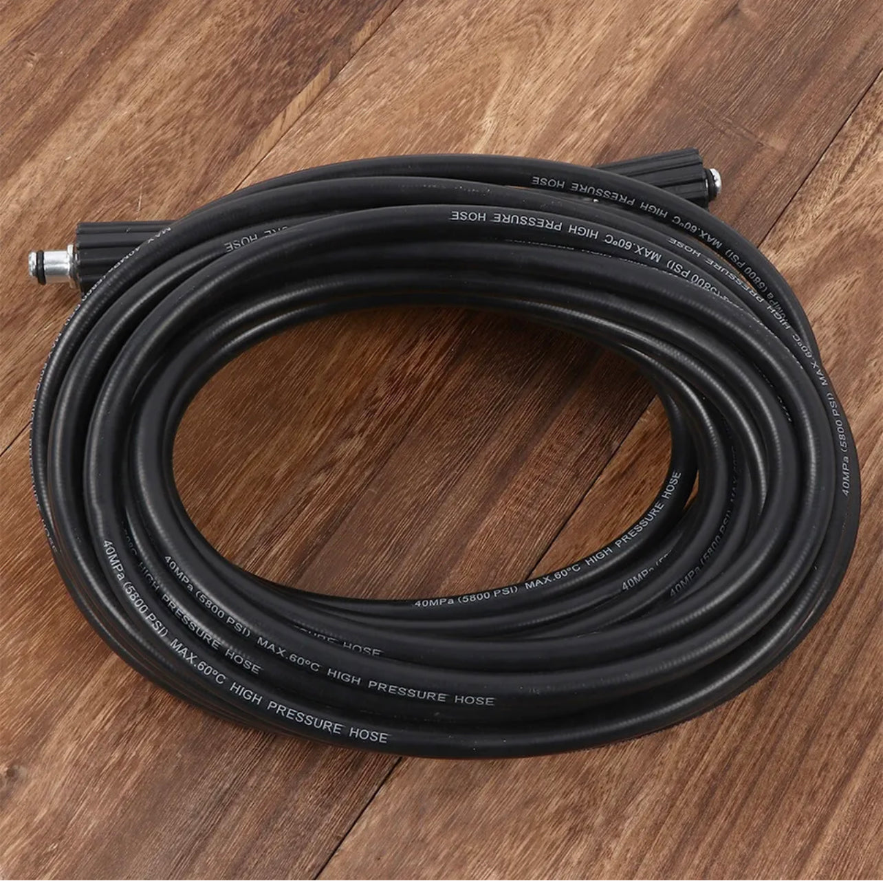 20M High Pressure Washer Hose 14mm Connect Water Cleaner Cleaning Replacing Pipe