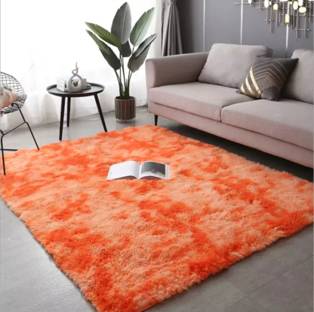 Fluffy Faux Fur Sheepskin Rug Non Slip Large Floor Carpet Rugs Mat Plush Soft AU (1)